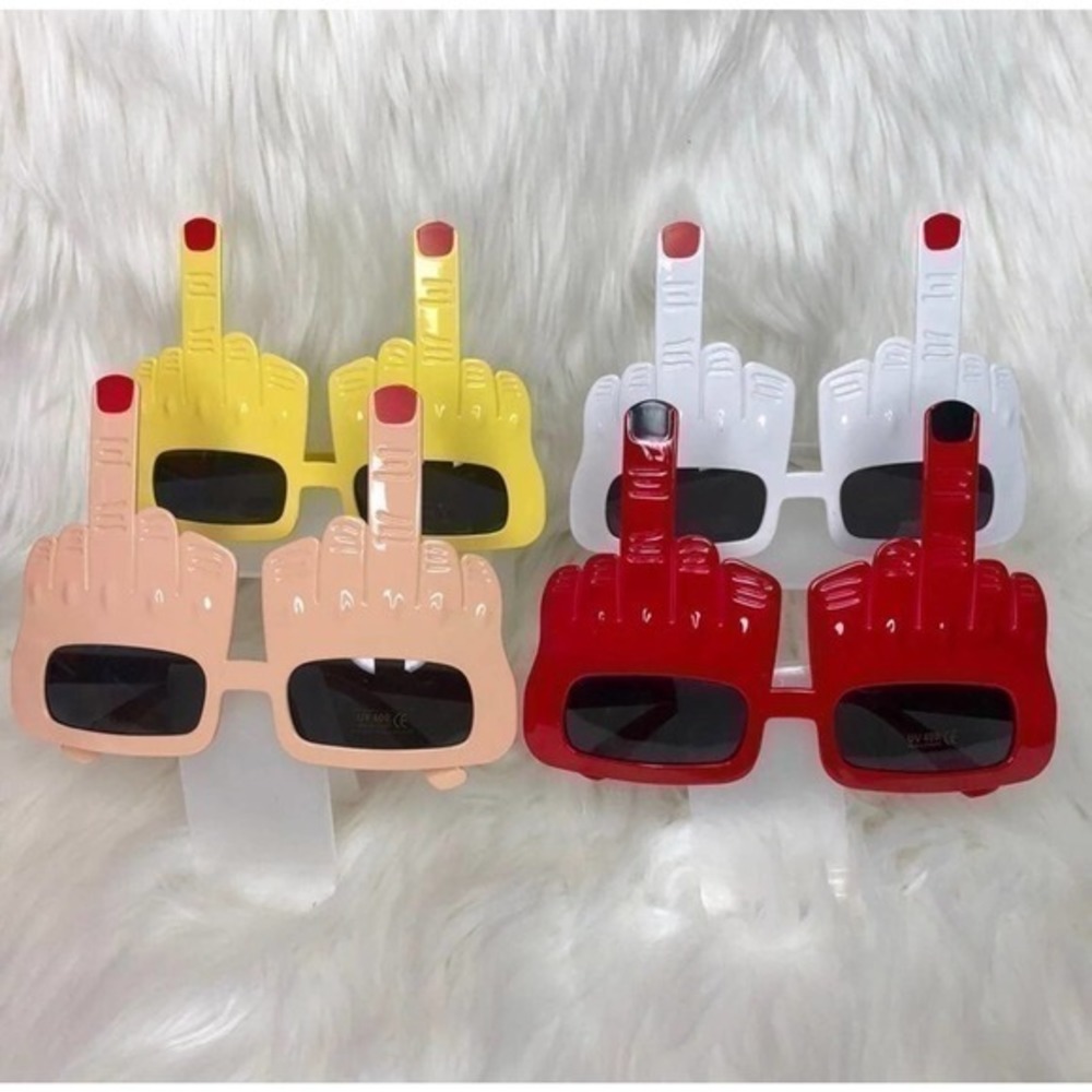 Middle Finger Sunglasses shade